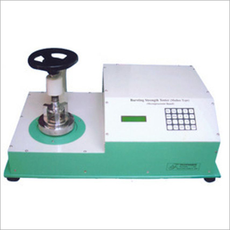 Digital Bursting Strength Tester