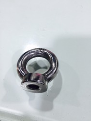 SS Eye Nut - Stainless Steel 304/316, M6-M24 Metric Thread | Durable, Corrosion-Resistant, Polished Finish
