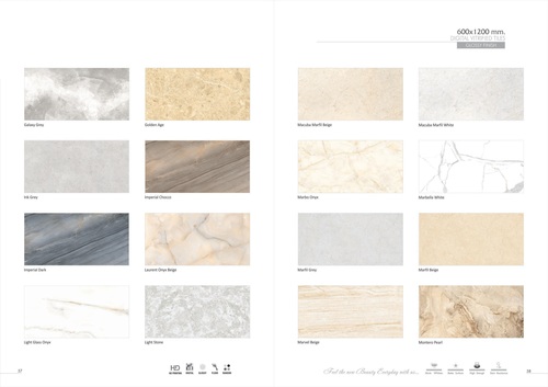 Ceramic Tile Size: 600X1200 Mm
