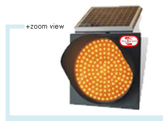 Solar Traffic Blinker