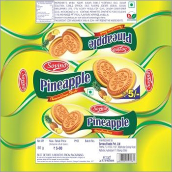 Pineapple Cream Biscuits