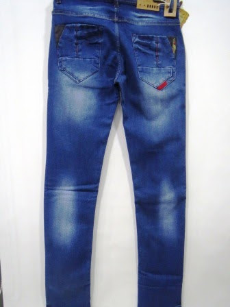 Blue Mens Wash Jeans