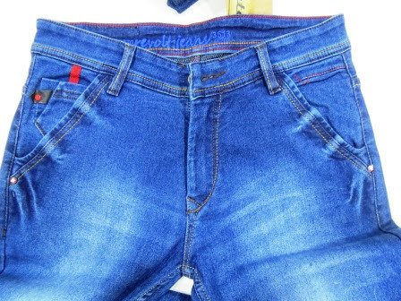 Designer Jeans - Cotton Blend Blue Color | Washable Plain Pattern Suitable for All Seasons