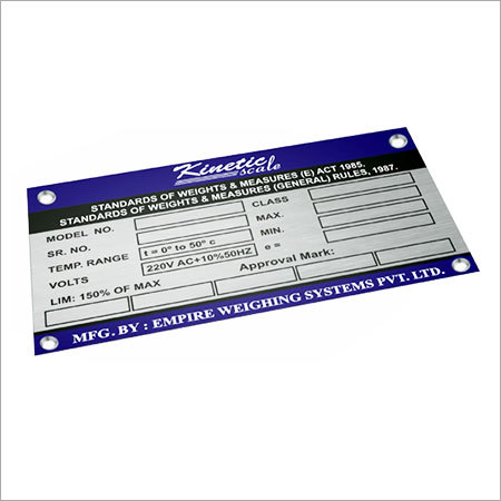 Aluminum Labels Aluminum Labels