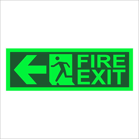 Night Glow Fire Exit Signages