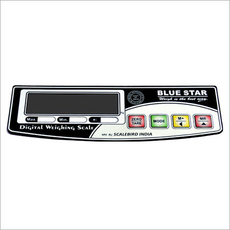 Digital Weighing Scale Sticker