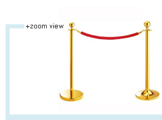Stanchion Post Classic With Rope