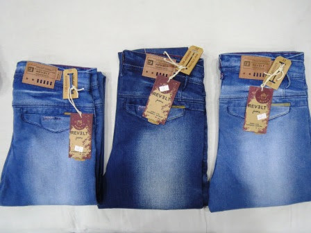 Mens Jeans - Cotton Blend, Waist Size 30 to 38 Inches | Washable, Plain Design in Blue and Light Blue for All Seasons