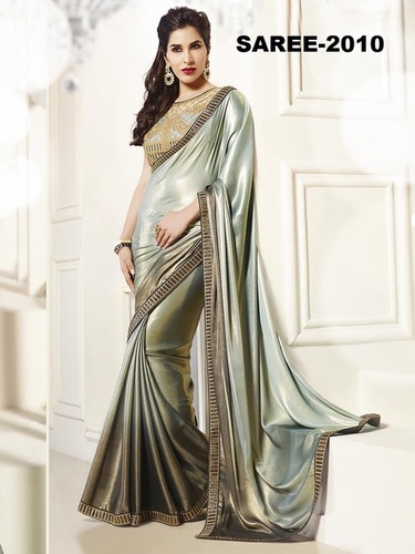 Designer Exclusive Crepe Silk & Jacquard Saree
