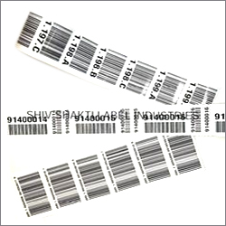 Barcode Pre Printed Labels