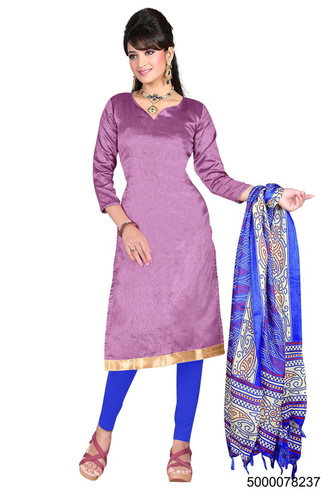 Ladies Designer Violet Dress Materials