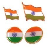 Indian Flag Badge