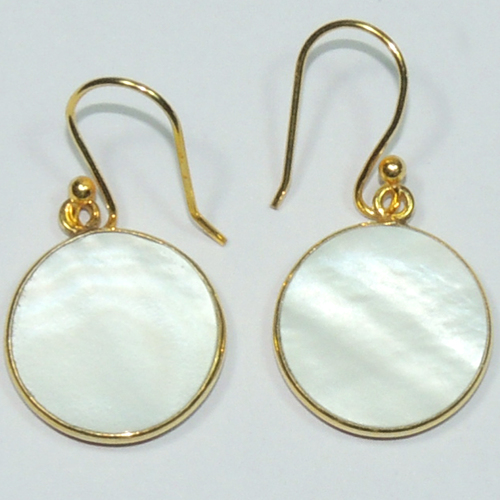 Mother Of Pearl 925 Sterling Sliver Earring