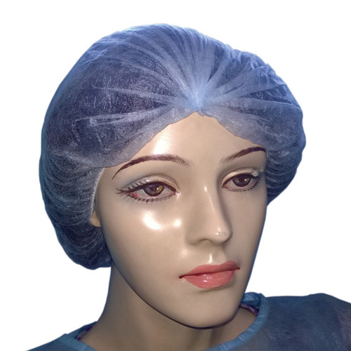 Blue Bouffant Cap