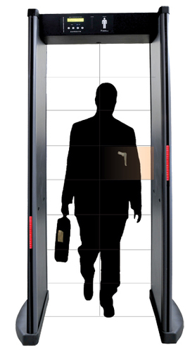 Multi Zone Walk Through Metal Detector