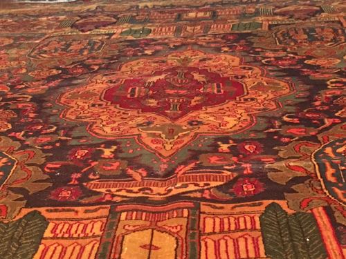 Carpet - Wool Blend, Variable Dimensions, Burgundy | Soft Texture, Durable, Sound Absorption, Warmth