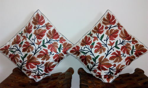 Cushion Covers hand woven with silk thread