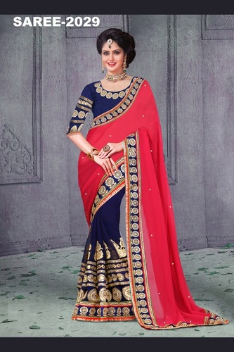 Chudidar Bridal Saree