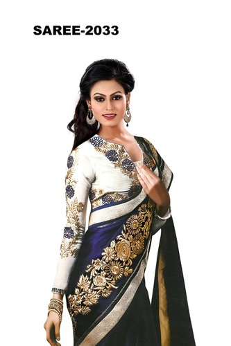 Pure Georgette Saree