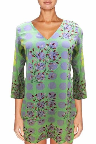 Digital Printed Silk Kurtis