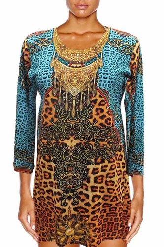 Animal Print Kurtis