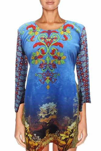 Designer Digital Printed Kurtis