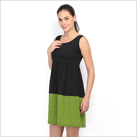 Ladies Fashion Tops - Cotton, Mini Length, Black | Soft Texture, Comfortable Fit, Tear Resistant