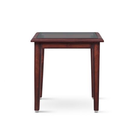 Karrie Side Table Walnut