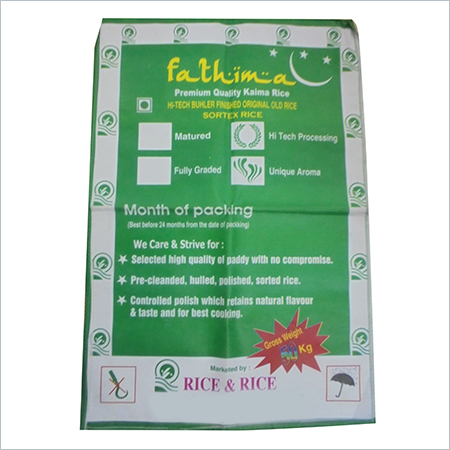 Non Woven Rice Bags - Non-Woven Material, Variable Dimensions, Green Color | Durable, Biodegradable, Reusable, Shrink Resistant, Eco-Friendly, Double Stitched Seams, Lightweight, Customizable