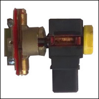 Cut Section Model of Solenoid Control Valve