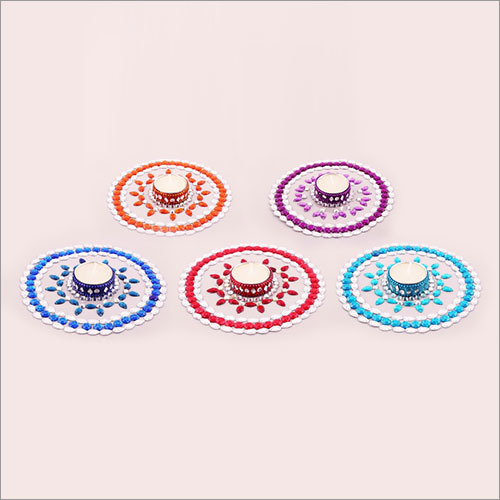 Floating Rangoli Diyas