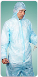 Disposable Coverall - Non-Woven Material | Acid Proof, Breathable, Disposable Safety Gear