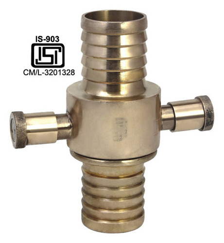 Yellow Fire Hose Delivery Coupling