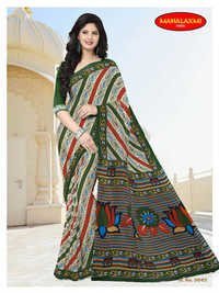 Stylish Cotton Printed Sarees