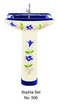 Ceranic Printed Basin 