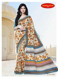 Cotton Printed Sarees Wholesale Rate