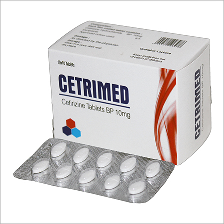 10mg Cetirizine Tablets