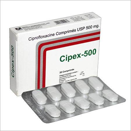 500 MG Ciprofloxacin Tablets