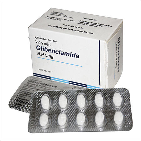 5 Mg Glibenclamide Tablet Recommended For: Treatment Of Type-2 Diabetes