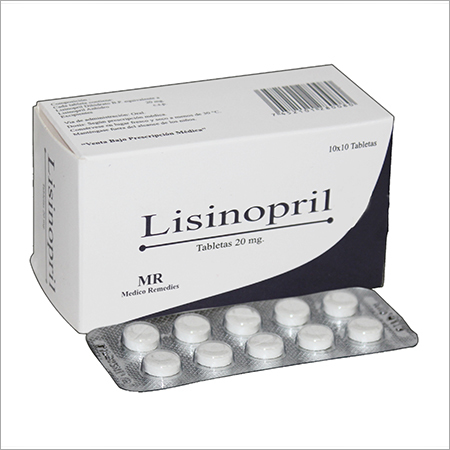 20mg Lisinopril Tablets