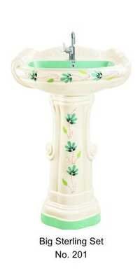 Bathroom Pedestal Basin 