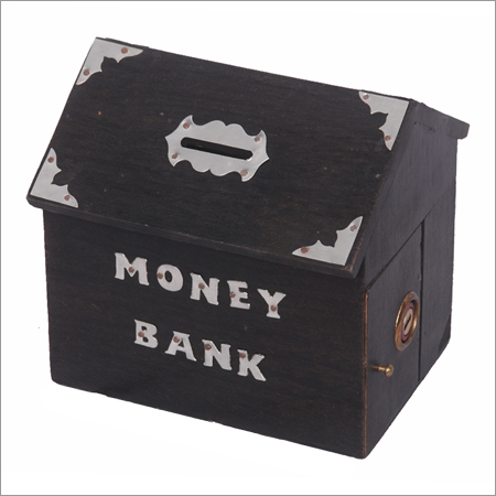Wooden Money Bank