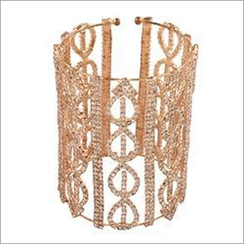 Elegant Geometric Handcuff Bracelet 