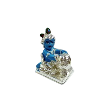 Silver Plated Krishna Idols