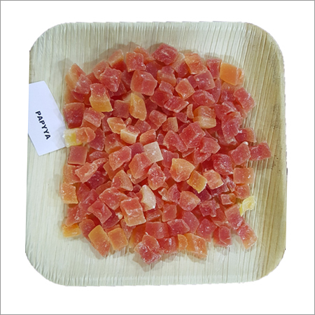 Diced Papaya