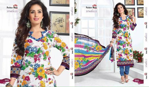 Ladies cotton suits patidar sparkle vol-5