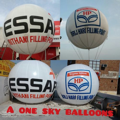Giant Advertising Sky Balloon - PVC, 10x10 Foot | Puncture Resistant, Alluring Prints, Easy to Inflate, Customizable Sizes