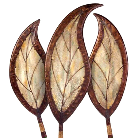 Metal Palm Leaf Wall Art