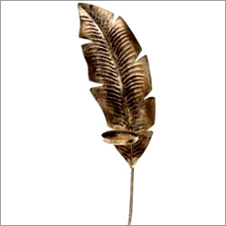 Gold Leaf Metal Wall Art