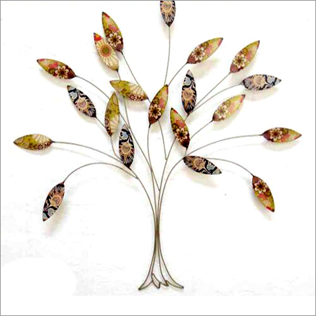 Metal Leaf Wall Art